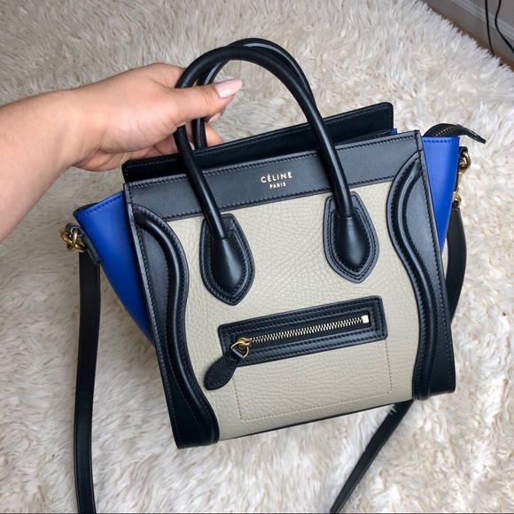 Celine Handbags - Celine Nano Luggage Tote Bag
